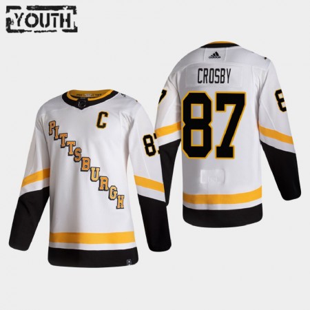 Pittsburgh Penguins Sidney Crosby 87 2020-21 Reverse Retro Authentic Shirt - Kinderen